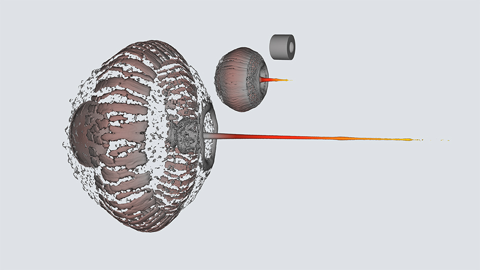 Shaped Charge jet formation